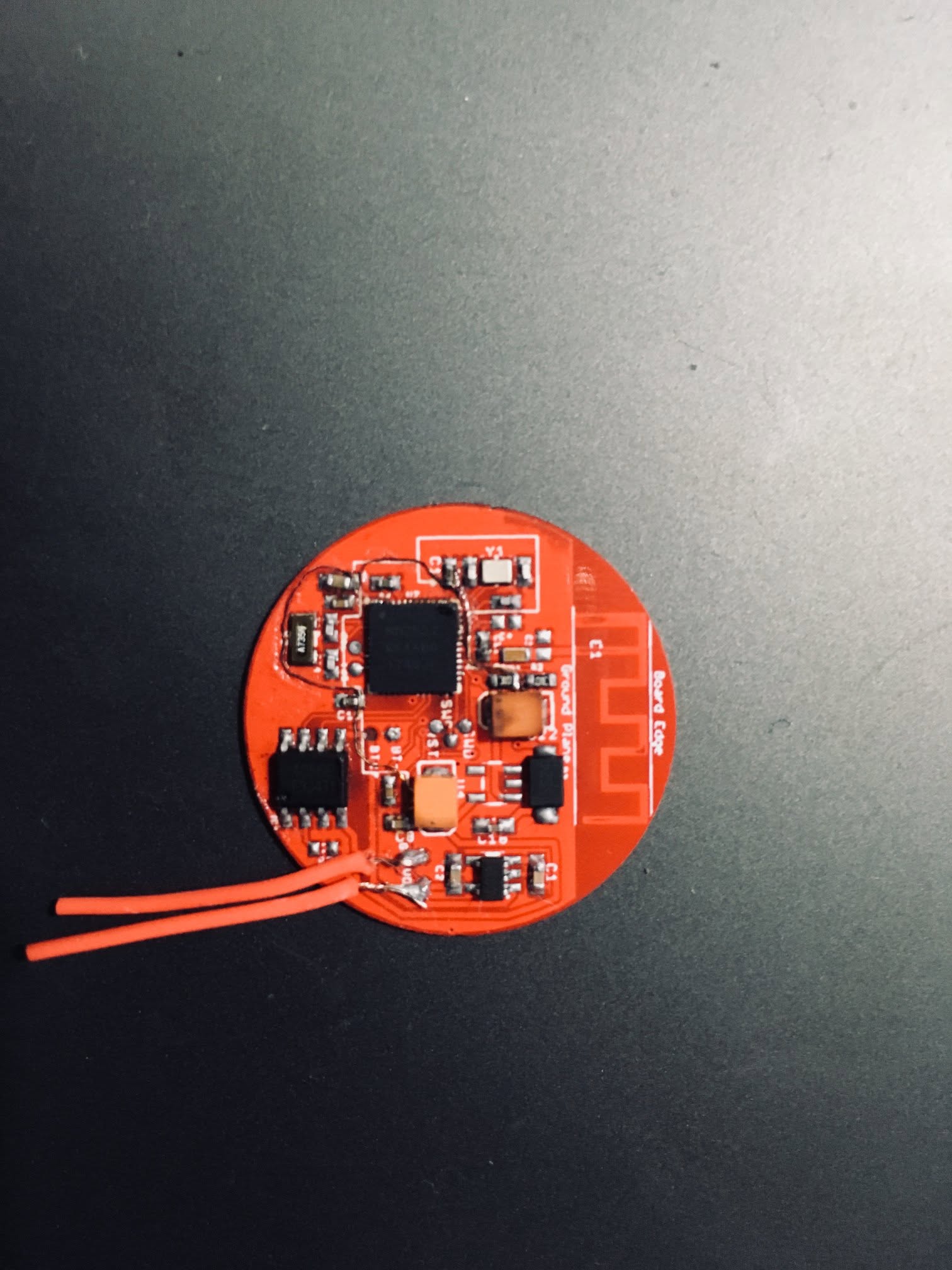 Smart Golf Ball with nRF52832 and MPU9250
